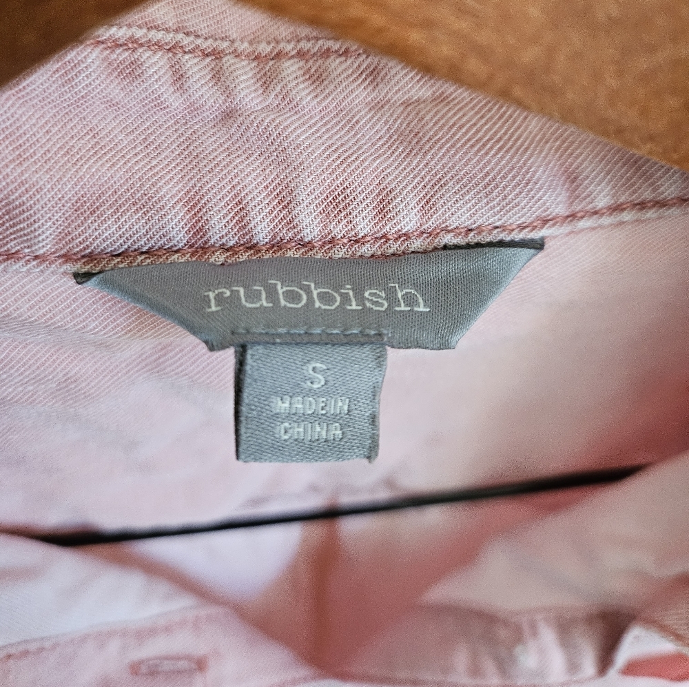 Rubbish (Nordstrom) S Pink Top Excellent Like-New Condition - Picture 4 of 4